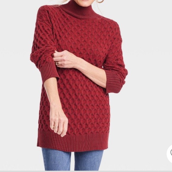 Knox Rose Women’s Mock Turtleneck Sweater NWT - Picture 1 of 3